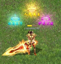 1：30W仿久久魔域 打年 副本 王位效果